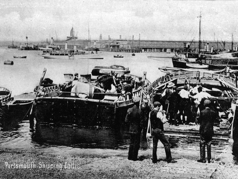 Point, Old Portsmouth, in the early years of the last century. Picture: Paul Costen collection