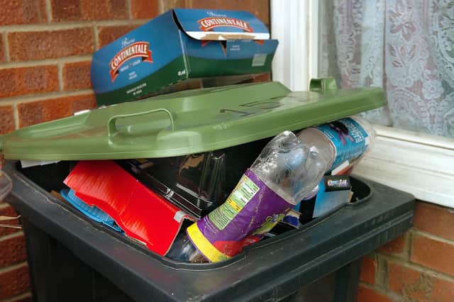 OVERFLOWING: What does Matt have to do to get his recycling bin emptied?