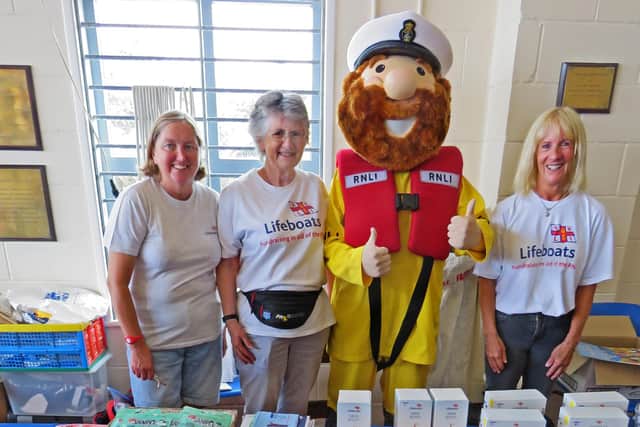There were plenty of great RNLI souvenirs to snap up