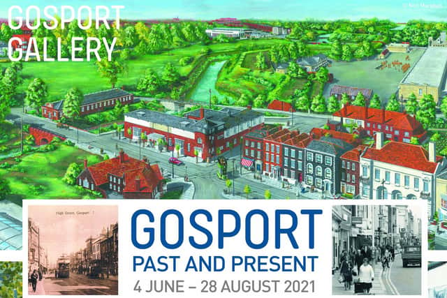 Past and Present Gosport art exhibition.