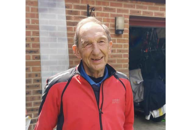 Peter Wallbank, 71 from Cowplain, has been restoring old bikes and selling them to raise money for Prostate Cancer UK, following his own recovery from the illness. Picture by Harrison Read