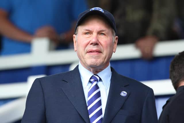 Pompey chairman Michael Eisner