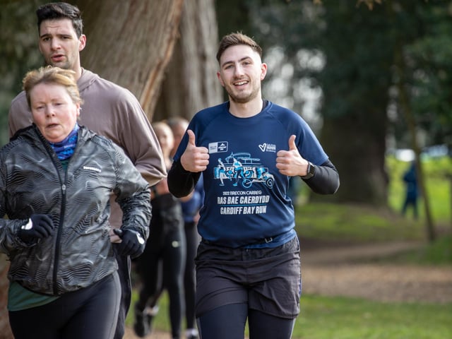 Competitors in Saturday morning's Havant parkrun at Staunton Country Park. Picture: Alex Shute