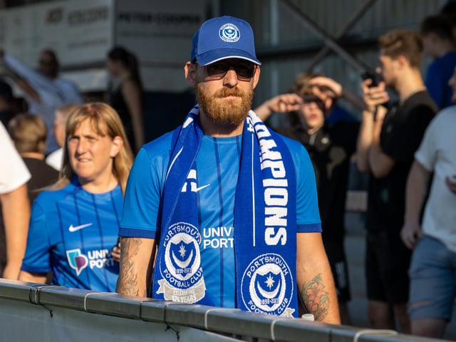 Pompey fans make annual pre-season trip to Westleigh Park