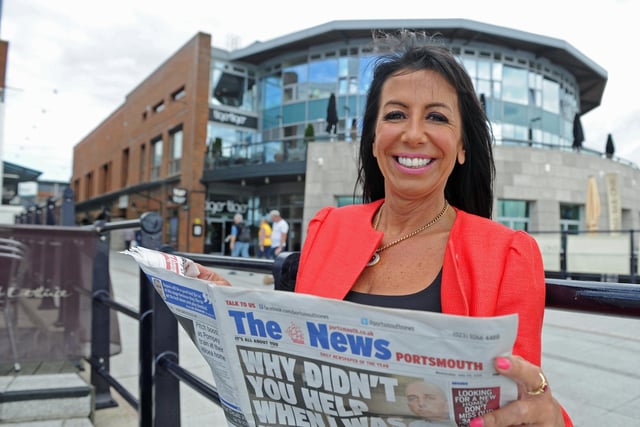 Lina Hodgkins featured in the ITVBe reality TV show Life On Marbs. Originally from Portsmouth, Lina had lived in the Spanish beach resort for several years before the cameras came to town (151216-6)