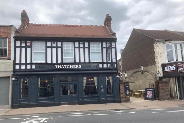 Thatchers pub in London Road pub has thrown open its doors following a complete makeover. Pic supplied