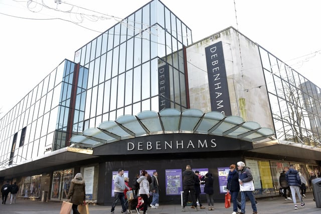 Pictured: Debenhams on Commercial Road, Portsmouth after it permanently closed in 2021.
Picture: Sarah Standing