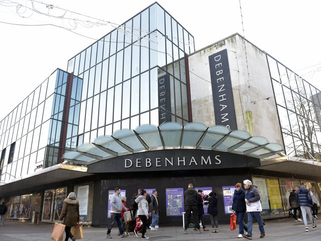 Pictured: Debenhams on Commercial Road, Portsmouth after it permanently closed in 2021.
Picture: Sarah Standing