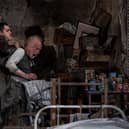 Jack Riddiford with Ian McDiarmid in The Caretaker. Photo by Ellie Kurttz