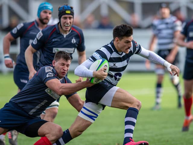 Tito Revol suffered a horror leg fracture in Havant's win over Brighton Picture: Windandsurf Images