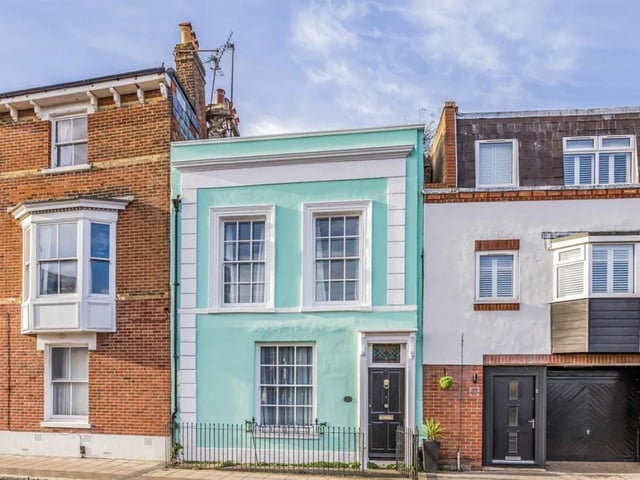This property comes with three double bedrooms, two bathrooms and two reception rooms.