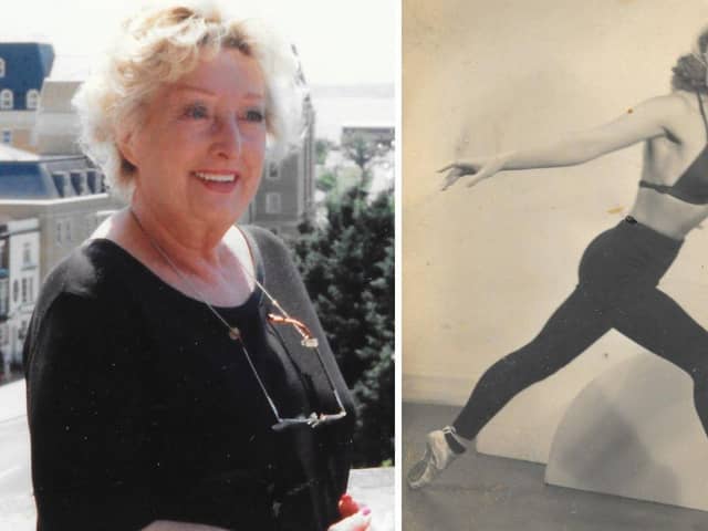 Jean Wingham, (nee Hapgood), who has died. She kept her maiden name for her dance career and ran Grosvenor Academy of Dancing in Southsea
Pictures submitted by her son Mark Wingham