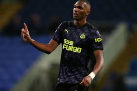 Ludwig Francillette in Newcastle colours (Photo by Charlotte Tattersall/Getty Images)