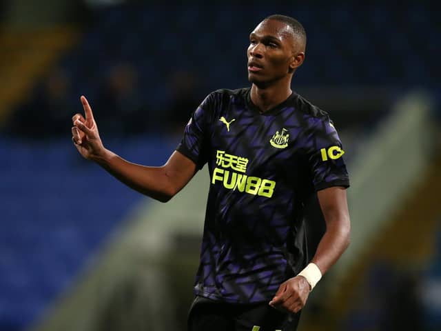 Ludwig Francillette in Newcastle colours (Photo by Charlotte Tattersall/Getty Images)