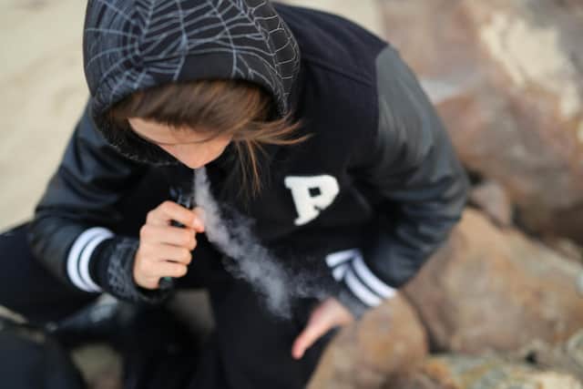 Hampshire County Council is cracking down on vaping across the county