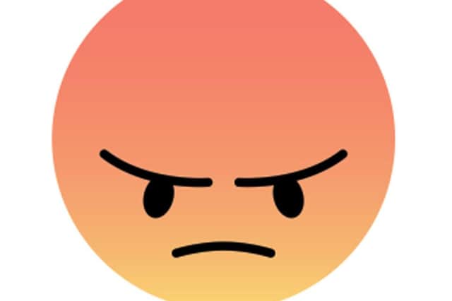 The angry emoji - social media is full of anger and toxic behaviour