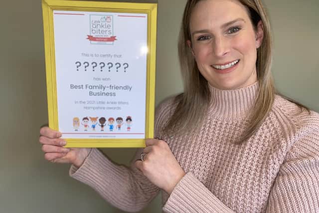Editor of Little Ankle Biters Hampshire, Katherine Antrobus
