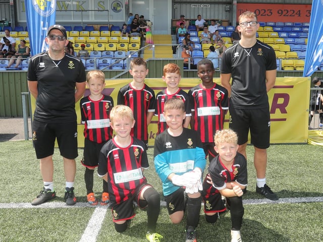 Fleetlands Under-8s. Picture by Dave Haines