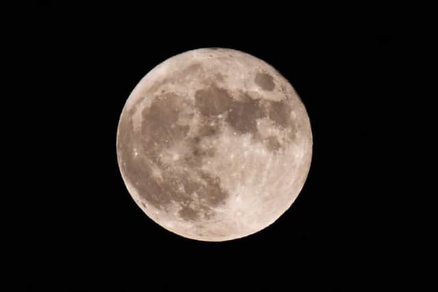 The next full moon is set to rise on April 19.