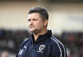 Simon Bassey had two caretaker roles at AFC Wimbledon - now he takes on the role for Pompey. Picture: George Wood/Getty Images.