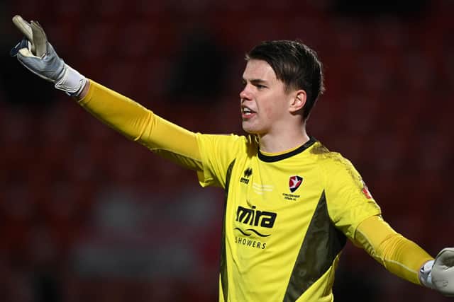Josh Griffiths spent last season on loan at Cheltenham from West Brom. Picture: Shaun Botterill/Getty Images