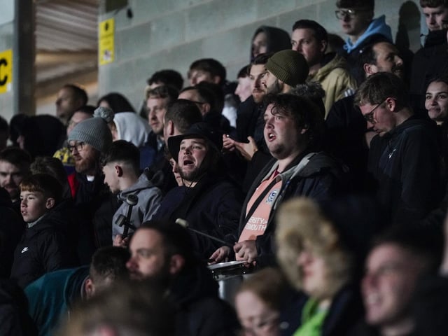 Goals from Colby Bishop and Alex Robertson sent the Pompey fans home happy.