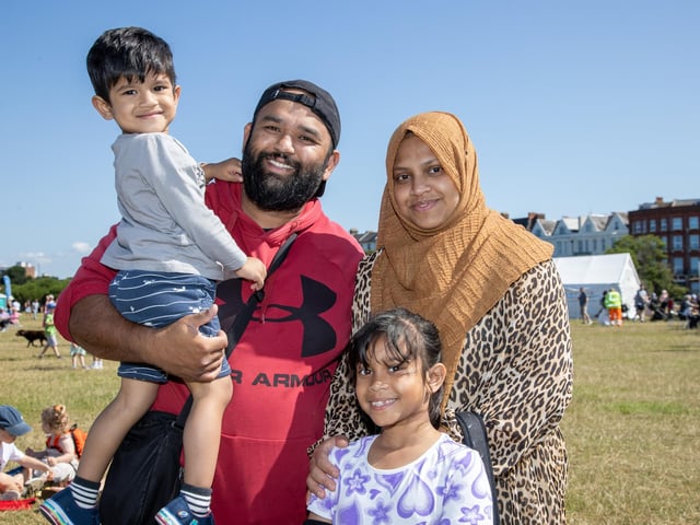 Pictured - Ali family from SouthseaPhotos by Alex Shute