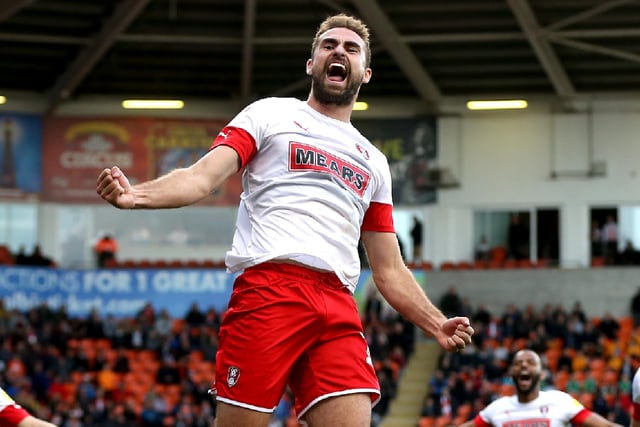 Clark Robertson has signed a two-year deal at Pompey. Picture: Lewis Storey/Getty Images