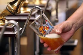 A pint being poured. Picture: Sean Dempsey/PA Wire