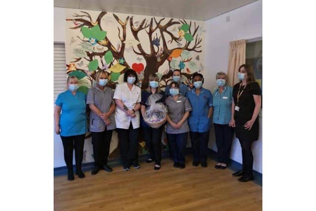 Staff on Rose Ward at Gosport War Memorial Hospital