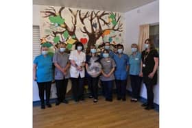 Staff on Rose Ward at Gosport War Memorial Hospital