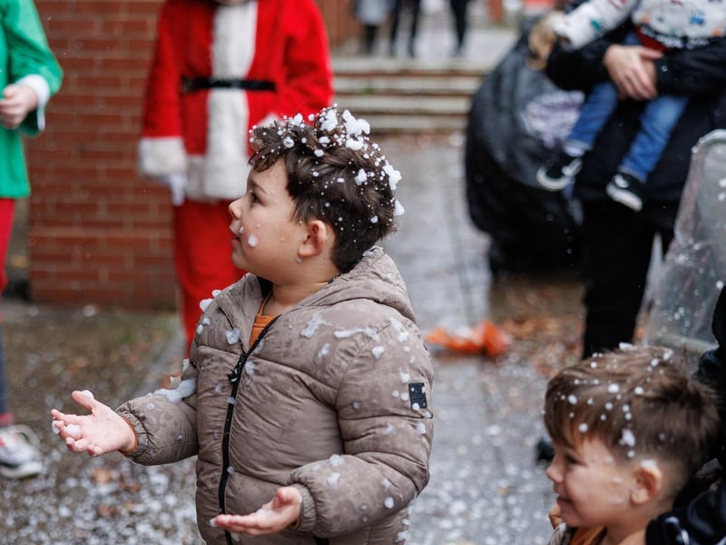 Leigh Park Christmas Grotto has gone down an absolute treat with families. Picture:Marcin Jedrysiak