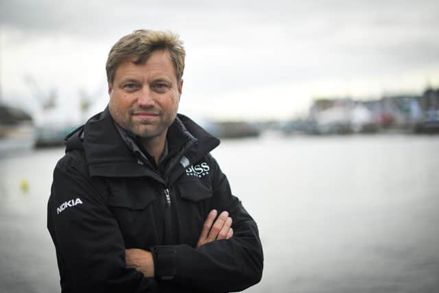 Alex Thomson. Photo by LOIC VENANCE/AFP via Getty Images.