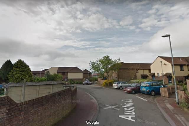 The racially aggravated incident in Austin Close, Paulsgrove. Picture: Google Maps