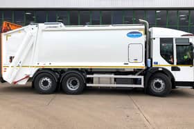 File photo of a rubbish collection lorry used in Gosport.