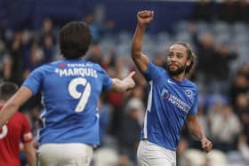 Marcus Harness scored Pompey's winner against Harrow in the first round