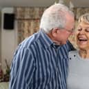 Sam and Rita Edgar celebrate 60 years of marriage. Picture: Chris Moorhouse (110320-04)
