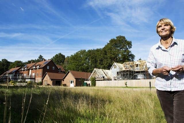 House building in the South Downs National Park Picture: Mischa Haller