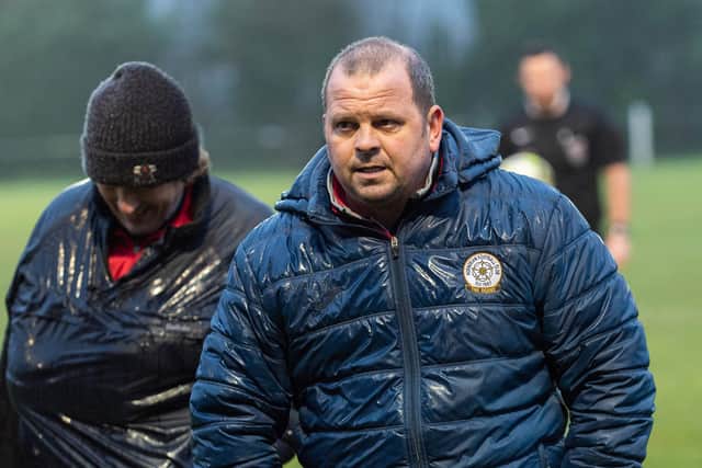 Horndean manager Michael Birmingham. Picture: Vernon Nash (190119-059)