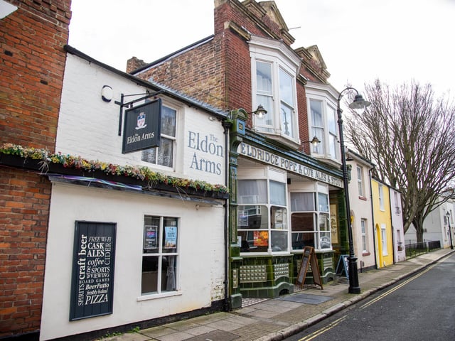 The Eldon Arms has relaunched as an Italian/English restaurant and pub, with live sports, pool table and dedicated restaurant area.
Pictured - The Eldon Arms
Photos by Alex Shute