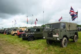 A number of Land Rovers were on display.Picture: Keith Woodland (260521-83)