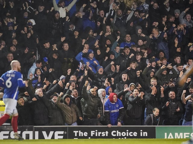 17,975 Pompey fans saw their side retain their five-point lead at the top of the League One table