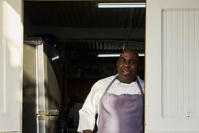 Dexter Burris, owner of Dexter’s in Fenton Village, Grenada