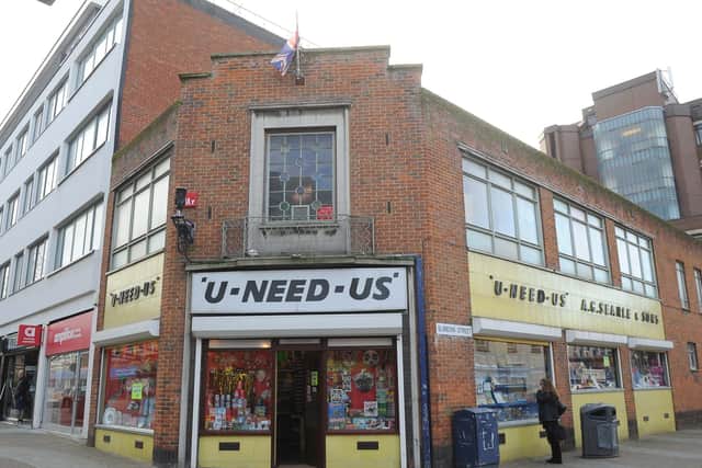 The former U-need-Us in Arundel Street
Picture: Habibur Rahman