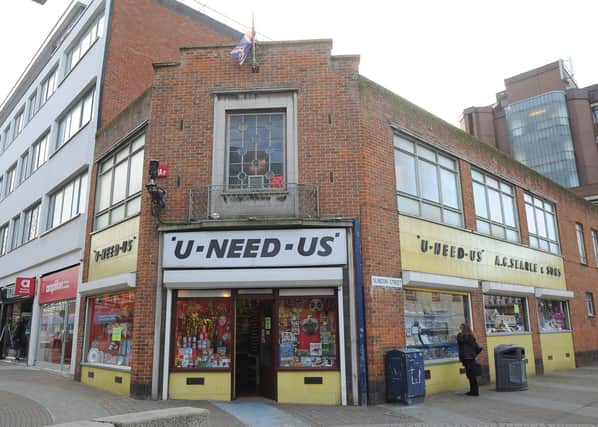 The former U-need-Us in Arundel Street
Picture: Habibur Rahman
