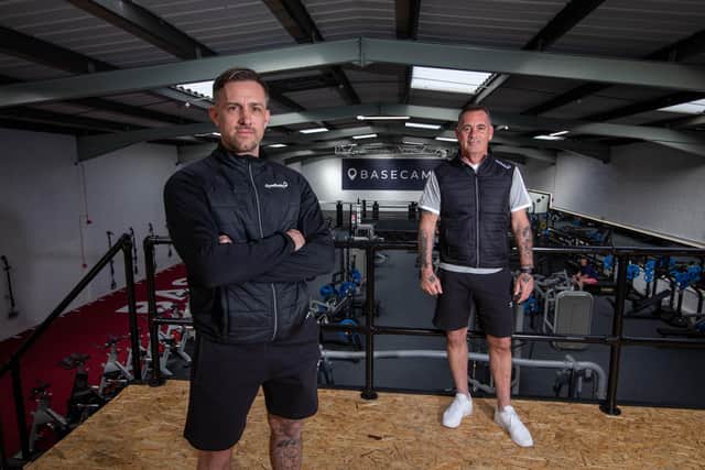 Owners, Dan Till and Lea Jackson at their gym, Basecamp, Skill Centre, Portsmouth on 20 April 2021
Picture: Habibur Rahman