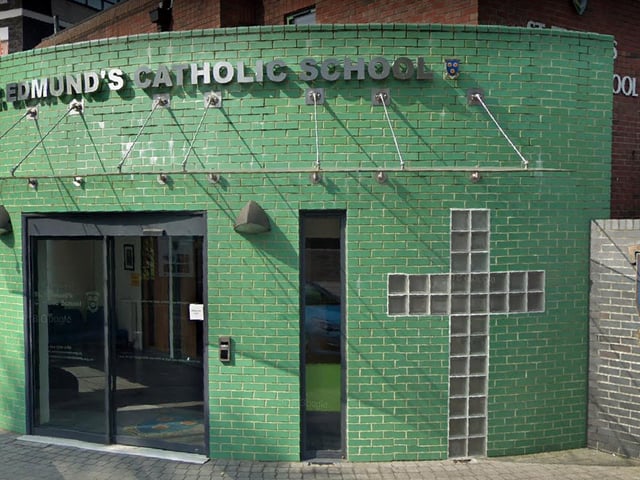 St Edmunds Catholic School has a Progress 8 score of 0.59 which is described as well above average.