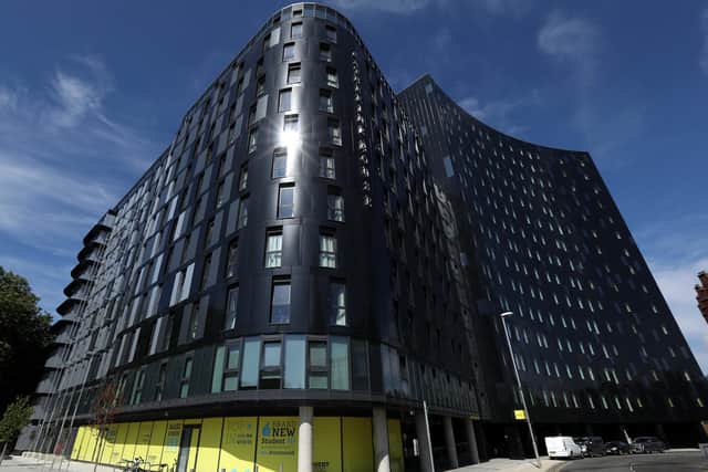Catherine House hall of residence, Uniiversity of Portsmouth, Stanhope Road. Picture: by Chris Moorhouse