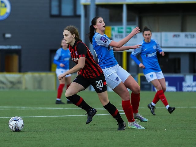 Pompey Women v Ipswich. Picture by Nathan Lipsham
