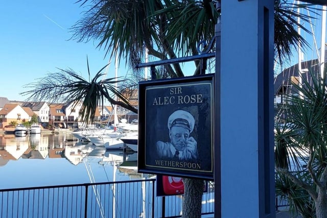 The Sir Alec Rose in Port Solent has a rating of 4.0 based on 2,996 google reviews. One customer said: "Good selection of beers at great prices and the food and service is okay too."